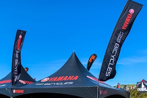 air tent with canopy